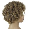 Brazilian Wigs 10 inch Short Kinky Curly Human Hair Wigs For Black Women Short Wigs No Lace Front (Gradient Brown4/27/30)