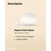 COSRX Master Patch Basic Value Pack, Overnight Acne Patch Hydrocolloid, Blemish Spot Sticker for Face, Strong adhesion & Thicker Spot Cover, 1 Sizes (90 Count)