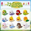 Parrot Micro Building Bricks Kits, Cute Bird Mini Building Blocks Set, Colorful Parrot Toy Educational Creative Model Building, for Girls and Boys Age 8-20, Gift for Christmas, Birthday