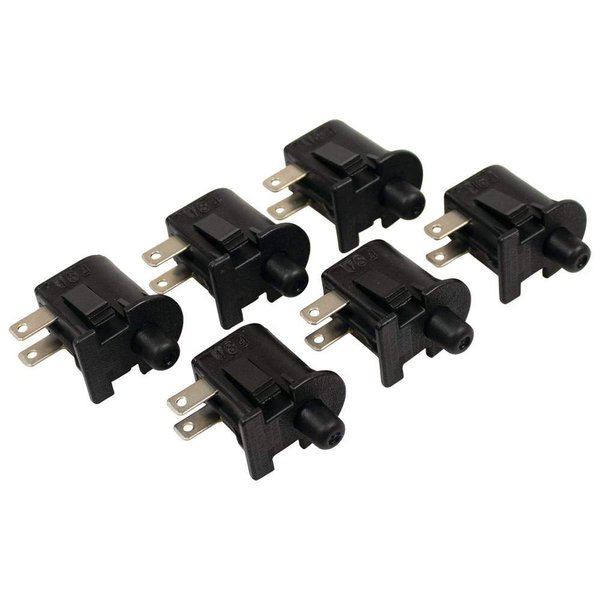 Stens Safety Switch Shop Pack 430-413-6 Compatible with/Replacement for Kubota K1122-62282, K1122-62280, Great Dane D38001, John Deere AM103119, Cub Cadet 925-3167, Dixie Chopper 902602
