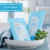 McKesson No Rinse Bathing Cloths, Singe Use Shower Wipes, Fresh Scent, pH Balanced, Purified Water, Aloe, 8 Wipes, 1 Pack