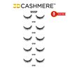 Laflare 3D Cashmere False Eyelashes Multipack, Ultra Soft, Glam, Luxurious, Cruelty-Free, Reusable, Fake Eyelashes 5 Pairs Value Pack (101X5P)