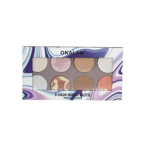 8 Color Marble Face Palette