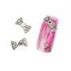GBSTORE 20 Pcs Special Charming 3D Nail Art Designs Nail Art Bow Tie Alloy Rhinestones DIY Decoration