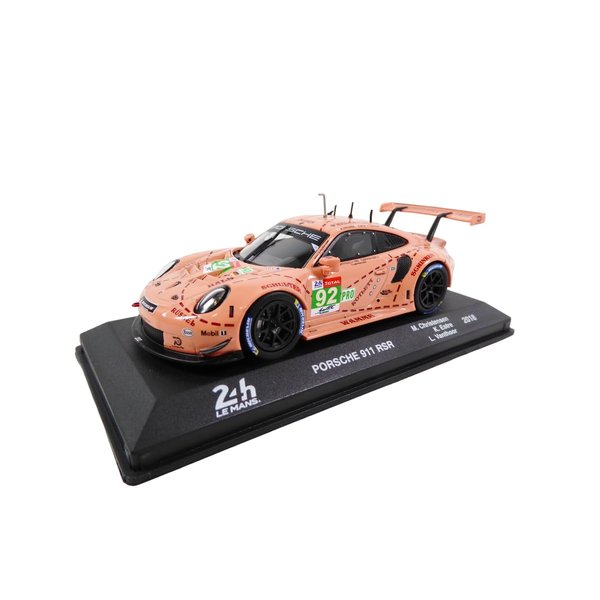 OPO 10 - Miniature car 1/43 Compatible with Porsche 911 RSR LE Mans 2018 - Christensen - 24LM02