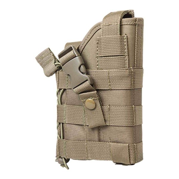 Nc Star Modular Molle Pistol Holster, Tan, Small