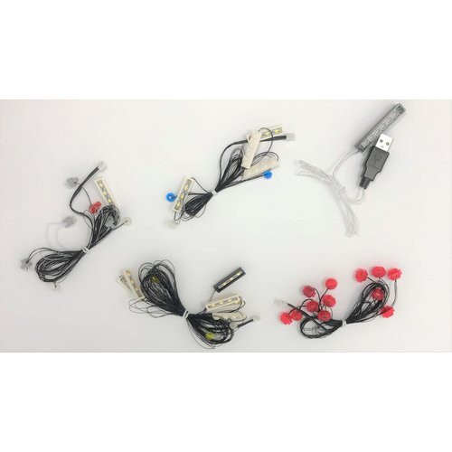 Shining Blocks LED Lighting Kit for Lego 70620 Ninjago City