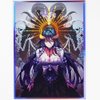 Volcanic Island 60ct（Overlord ）Holographic Flashing Top Loading Trading Card Sleeves Deck Protector for MTG/TCG/PTCG Art Anime Printing Card Sleeves Protectors 67x92mm (Holo_67x92_A27)