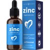 Liquid Zinc for Kids & Adults | Vegan, Pure Ionic Zinc Drops Enhanced with Vitamin C | Elemental Zinc Supplements for Immune Support | Sugar-Free Zinc Liquid 4 oz