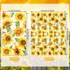 Sunflower Paper Napkins, 40PCS Sunflower Paper Napkins Disposable, Sunflower Party Supplies Birthday Decorations, Sunflower Party Dinner Paper Napkins for Wedding, Theme Party, Birthday, 4.3x7.9 Inch
