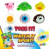 JA-RU Splat Ball - Squishy Stress Balls (6 Assorted Pack) Emoji-Squishy Ball Fidget Pack for Kids and Adults. Party Favor Classroom Treasure Box Prize Birthday Gifts Easter Egg Stuffers. 5303-6p