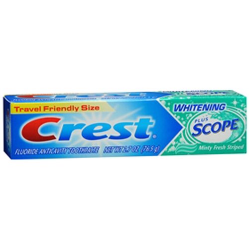 Crest Complete Whitening + Scope Fluoride Toothpaste Minty Fresh - 2.7oz