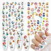 6 Sheets Cartoon Nail Art Stickers 3D Self Adhesive Cartoon Designer Nail Stickers Cute Mouse Cartoon Nail Decals for Women Girls Kawaii Anime Nail Art Supplies Nail Decoration DIY Manicure Tips