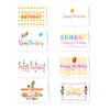18 Assorted Birthday Cards - Blank Happy Birthday Cards - Boxed Set