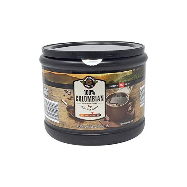 Beaumont 100% Colombian Deep, Rich Med-Dark Ground Coffee - (24.2 oz)