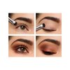 Eyeshadow Smudge Brush Short Shader Precision Makeup Brush High-End Small Eyeshadow Brush for Creasing & Cat Eye Makeup Look - Premium Quality - Cruelty Free