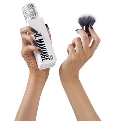 Il Makiage 85/66 Sun Foam Magic Moisturizing Sun Foam - Face & Body, Streak-Free Natural Bronzer, Hydrating Self Tanner with Hyaluronic Acid & Aloe Vera, Vegan & Paraben-Free, Brown