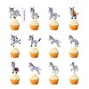 Donkey Birthday Party Decorations Donkey Party Supplies Includes Animal Donkey Happy Birthday Banner Cake Topper Cupcake Topper Balloons for Donkey Birthday Party