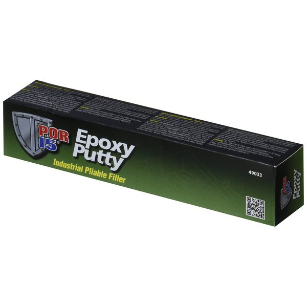 POR-15 Epoxy Putty, All Purpose Industrial Strength Clay Glue, Repair Putty for Car Restoration, Plumbing, Steel Metal, Concrete, 16 Ounces