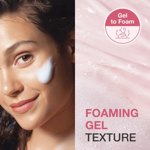 PHYSIOGEL Calming Relief GENTLE FOAMING face wash for Sensitive Skin, Hydrating Facial Cleanser With Cermaide NP, Sulfate Free, Hypoallergenic, Korean Skin care, 6.0 fl.oz