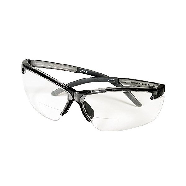 MSA 10065847 Pyrenees MAG Eyewear, Clear, 2.0 Bifocal