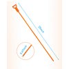 Oanie 6 Pack 25 Inch Drain Clog Remover Tool, Drain Hari Cleaner Tool, Hair Cather Shower Drain Tool, Drain Auger Hair Cleaning Tool for Shower Kitchen Sink Bath Tub Bathroom, Sink Snake Hair Remover