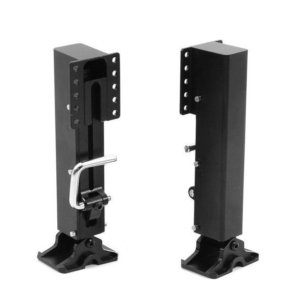 XHSESA Metal Support Legs Stand Set for Tamiya 1/14 Container Trailer Metal Landing Gear RC Car Upgrade Parts,2PCS