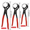 WISEUP Groove Joint Pliers 7 Inch with Fast Adjustable Pliers V-Jaw Tongue and Groove Pliers Wrench for Water Pump,Home Repair,Plumbing,Gripping,Nuts,Bolts,Pipe,Fittings