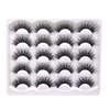 False Eyelashes 3D Faux Mink Lashes Pack Dramatic Fluffy Thick Volume Full Cross Soft Reusable Handmade Fake Eyelashes 10 Pairs Pack by Lifernilash (LFN5D03)