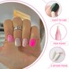 3 PCS Nail Polish Remover Pen Polish Cuticle Clean Up Pen Remover Mistakes Cleaner Nail Edge Cleaning Pen for Nail DIY Design or Salon Use Nail Art Tools