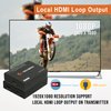 J-Tech Digital HDMI Over Coax Coaxial Daisy Chain Extender 900 FT RG6 / RG7 / RG11 1080p for CCTV, DVR, Cable Set Top Box [JTECH-EXC900]