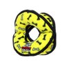 TUFFY Ultimate 4WayRing, Durable Dog Toy (Yellow Bone)