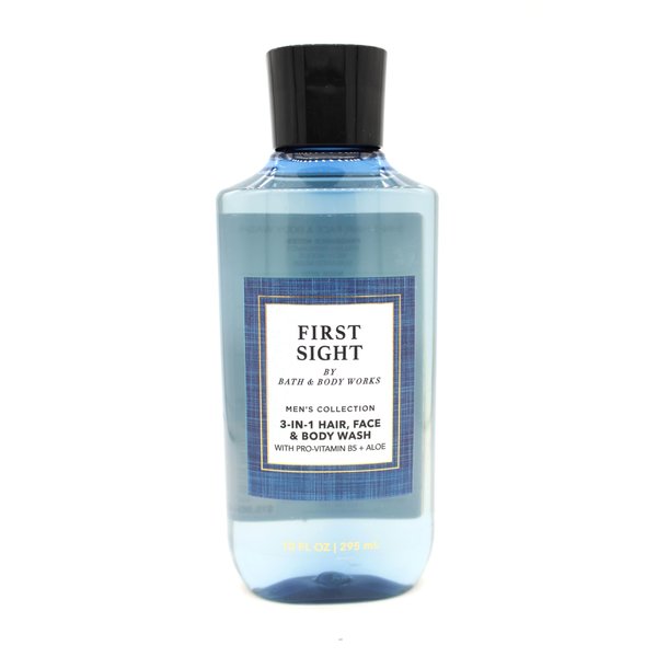 First Sight, Bath and Body, Men's 3-in-1 Hair, Face & Body Wash, 10 fl oz