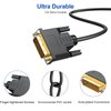 URELEGAN DVI Cable 6 Feet, DVI-D 24+1 Cord Male to Male Digital Video Monitor Cable for Computer, HDTV, Gaming, Monitor, Projector