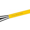 Bdellium Tools Professional Makeup Brush - Studio Series 966 Duo Fibre Face Shading - With Soft Synthetic Fibers, For Effortless Blending, Contouring, and Shading (Yellow, 1pc)