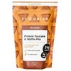 Flourish - Protein Pancake & Waffle Mix, Whey Protein Isolate & Flax Seed, Non-GMO, No Added Sugar, Superfood, High Protein & Fiber, Just Add Water - Chocolate, 16oz