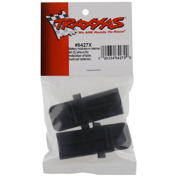 Traxxas 6427X Battery Hold-Down Retainer, Tall, Set of 2
