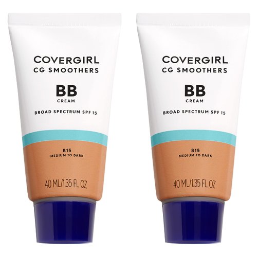 COVERGIRL Smoothers Bb Cream, Medium To Dark 815, 1.35 Fl Oz, 2 Count