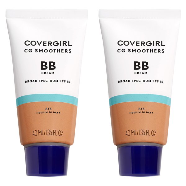 COVERGIRL Smoothers Bb Cream, Medium To Dark 815, 1.35 Fl Oz, 2 Count