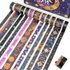 Geesinimo Washi Tape Set 29 Rolls, Magic Themed Decorative Paper Tapes for Journaling, Scrapbooking Supplies, Planners,DIY Crafts,Gift Wrapping