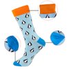 xiaomaizi Men's Novelty Fun Crew Socks Crazy Animal Pattern Long Dress Socks for Men Size 7-13