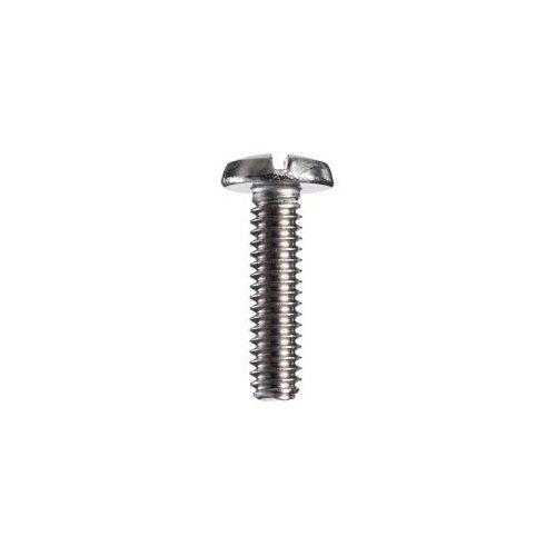 Waldom F025C 8-32 X 1/2 Slotted Steel Nickel Plated Binder Head Machine Screws (100 Pack)