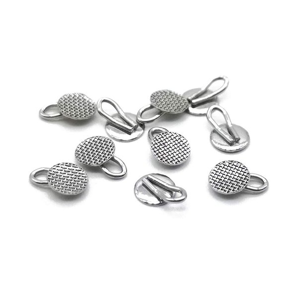30 Pcs New Dental Lingual Ring Pulling Lingual Buttons Orthodontic Materials