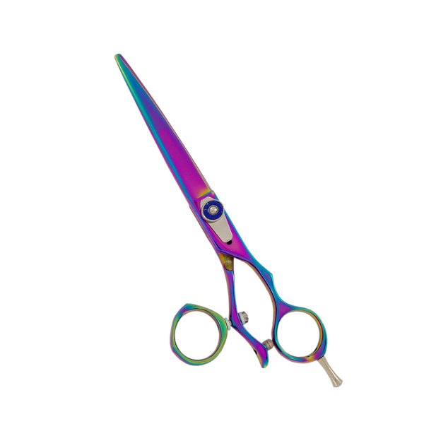 Kashi Swivel Rotating Thumb Styling Barber Shears 7" Japanese Steel