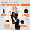 NeoAlly® - Copper Wrist Compression Sleeves Copper Infused Wrist Support Compression Brace Moisture-Wicking Adjustable Strap Wrist/Hand Wraps, Medium, 2 Pack