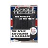 TANGLE TEEZER The Scalp Exfoliator & Scalp Massager for Hair Treatments and Detox, Onyx Black