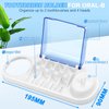 Electric Toothbrush Holder Replacement for Braun Oral B, with Brush Head Storage Cover and Charger Base Stand