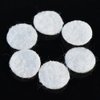 100 Pcs Microdermabrasion Cotton Filters Replacement 10 mm Dia Microdermabrasion Filters Facial Vacuum Filters Accesories Sponge Filter for Comedo Suction Microdermabrasion, White