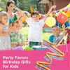 HiUnicorn 50PCS Rainbow Dance Ribbons Party Favors for Kids Circus Carnival Rhythmic Gymnastics Ballerina Birthday Party Streamers Decoration, Kids Ribbon Silks Sticks Wands for Girls
