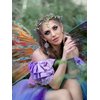 SWEETV Fairy Flower Leaf Crowns for Women Elven Princess Tiara Elf Headpiece for Cosplay Halloween Costume Photoshoot Wedding